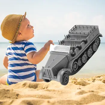 1:72 Бронетранспортер Реалистичное моделирование Детские игрушки Сборка автомобиля Игрушка