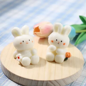 2023 Новое поступление Instagram pop трехмерная форма для ароматической свечи с кроликом, муссовый торт 