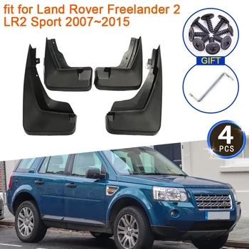 4x Для Land Rover Freelander 2 LR2 Sport 2007 2008 2009 2010 2011 2014 2015 Брызговики Защита Брызговиков Аксессуары