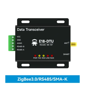CC2530 Беспроводная станция передачи данных Zigbee 3.0 20dBm RS485 E18-DTU (Z20-485) DC8V ~ 28V Приемопередатчик данных Zigbee