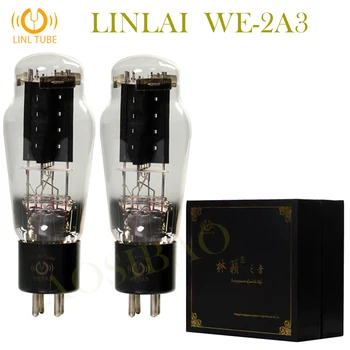 LINLAI 2A3 WE2A3 Обновление Вакуумной Трубки 2A3C 2A3B 2A3T HIFI Аудио Клапан Электронный Ламповый Усилитель Комплект DIY Precision Match Quad