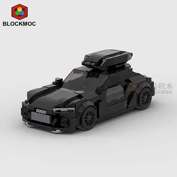 MOC Brick AudiAGASRS RS6 Гоночный спортивный автомобиль Technical Vehicle Speed Champion Racer Строительные блоки Креативные гаражные игрушки для мальчиков