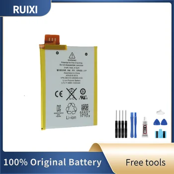 RUIXI Оригинальный аккумулятор1030mah 616-0619 A1421 Аккумулятор Для IPOD TOUCH 5 5th 616-0621 616-0619 LIS1495APPCC Аккумуляторы + Бесплатные Инструменты