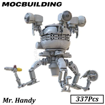 Shelter Mr. Handy Модель MOC Строительные блоки, кирпичи, Игрушки-головоломки, Подарок для детей
