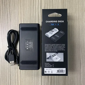 USB зарядное устройство Новое двойное USB Мини портативное с блоком питания для Sony 5 Геймпад Зарядное устройство контроллер Быстрая зарядка Abs