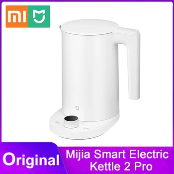 XIAOMI Mijia Smart Электрический Чайник Для Воды 2 Pro Термостатический Изоляционный Горшок Из Нержавеющей Стали Чайник Со Светодиодным Дисплеем Интеллектуальной Температуры
