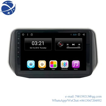 yyhc10.1-дюймовый емкостный сенсорный экран автомобиля Android 8.1 gps-устройство слежения tracker для HYUNDAI Santa fe 2020