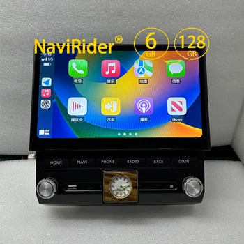 Автомобильный Android Мультимедийный Экран Carplay Для Toyota Land Cruiser 76 78 79 серии 2022 fj70 Gps 2Din Радио Видеоплеер Головное Устройство