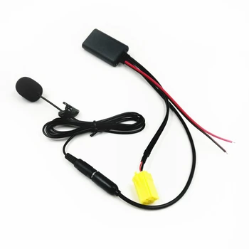 Автомобильный Bluetooth 5.0 Кабель Aux, микрофон, адаптер громкой связи для мобильных телефонов для Fiat Grande Punto Alfa 159