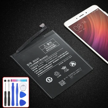 Аккумулятор BN41 для Xiaomi Redmi Note 4 MTK Helio X20/для Redmi Note 4X Pro Сменный аккумулятор 4G + 64G 4100mAh