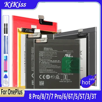 Аккумулятор для OnePlus 8 7 6 6T 5 5T 3 3T Сменный аккумулятор для OnePlus 7 Pro 1 + One Plus BLP699 BLP759 BLP761 BLP685 BLP613