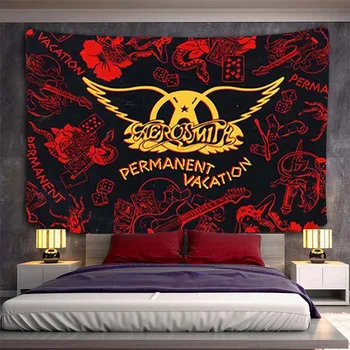 Аксессуары для украшения дома A-Aerosmith Настенный Гобелен Эстетичный Кавайный Декор Изголовья кровати, Гобелены, Развешанные в спальне Произведения Искусства