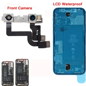 Гибкий кабель фронтальной камеры и водонепроницаемая наклейка на экран для iPhone X XR XS Max БЕЗ замены Face ID