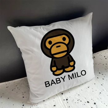 Декоративная наволочка Baby Milo Наволочка Квадратная наволочка полиэфирная наволочка для домашнего дивана в гостиной