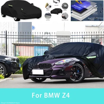 Для BMW z4 Наружная защита, полные автомобильные чехлы, снежный покров, солнцезащитный козырек, водонепроницаемые пылезащитные внешние автомобильные аксессуары