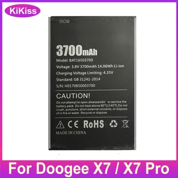 Для Doogee X7/X7 Pro Аккумулятор BAT16503700 для Doogee X7 X7PRO X7S X7 PRO Аккумуляторы 3700 мАч
