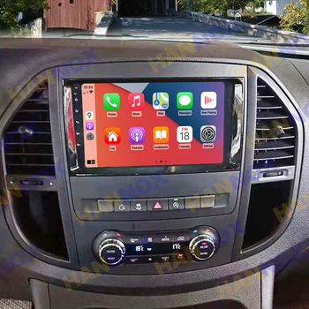 Для Mercedes Benz Vito 3 W447 2013-2016 2017 2018 2019 2020 2021 2022 2023 9 дюймов Android Автомобильный Радио Мультимедийный Плеер NAVI GPS