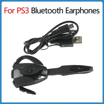 Для PS3 Bluetooth Наушники Для Sony PlayStation3 Bluetooth Гарнитура Беспроводная Громкая связь Наушники с одним ушным крючком И Кабелем для Передачи данных