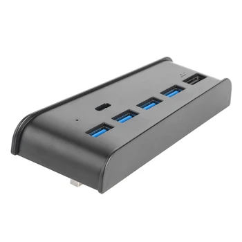 Для PS5 USB-концентратор 6 в 1, адаптер-расширитель для PlayStation 5 Digital Edition