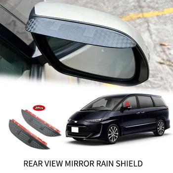 Для Toyota Previa XR30 XR40 XR50 Негибкое Акриловое Автомобильное Зеркало Заднего вида Для Бровей, Дождевик, Защита От дождя, Водосточные Желоба