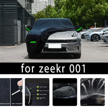 Для zeekr 001 Полная защита автомобиля от снега, солнцезащитный козырек, Водонепроницаемые пылезащитные внешние автомобильные аксессуары