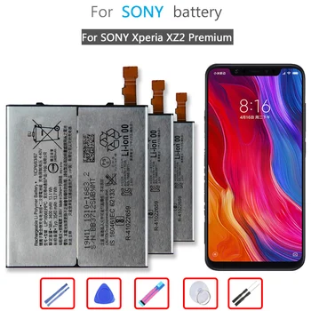 Замена аккумулятора Sony Для SONY Xperia XZ2 Premium LIP1656ERPC Подлинный Аккумулятор Телефона 3540mAh Batteria