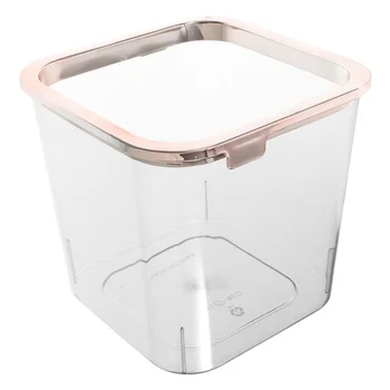Мусорное ведро Пластиковое квадратное Мини-мусорное ведро для кухни, спальни, ванной, контейнеры для мусора, стол для организации, прозрачный