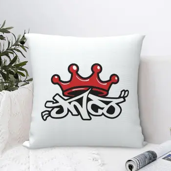 Наволочка с графическим логотипом Jean Company, наволочка для подушки, чехол для домашнего дивана, цвет декоративной подушки для автомобиля