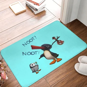 Нескользящий коврик с изображением животного Пингвина Noot Pingu, Новинка, коврик для ванной, Кухонный коврик для молитвы, современный декор для дома