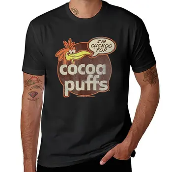 Новая футболка I'm Cuckoo for Cocoa Puffs в классическом стиле, спортивные рубашки, футболки большого размера, пустые футболки, мужская одежда