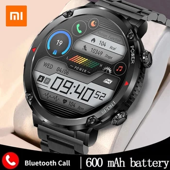 Новейшие мужские смарт-часы Xiaomi 2023, браслет, полносенсорный фитнес-трекер, спортивные часы, Bluetooth-вызов, пульсометр, умные часы