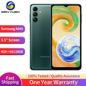 Оригинальный мобильный телефон Samsung Galaxy A04s 4G С двумя SIM-картами 6,5 
