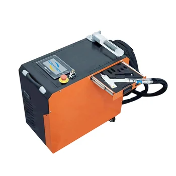 Портативный ручной сварочный аппарат для лазерной резки и чистки металлических листов 3 В 1