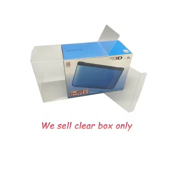 Прозрачный Защитный чехол для домашних животных для 3DSXL 3DS XL коробка для хранения игр, дисплей, кейс для сбора