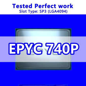 Процессор EPYC 740P 24C/48T 64M L3 cache 2.00GHz SP3 (LGA4094) для серверной материнской платы System on Chip (SoC) PS740PBEVHCAFS Zen