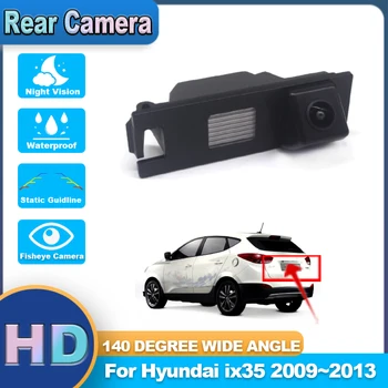 Рыбий Глаз HD CDD заднего вида Резервная Парковка Водонепроницаемая Высококачественная Камера RCA Для Hyundai ix35 2009 ~ 2012 2013 Камера Заднего Вида