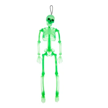 Светящееся украшение из кости Реквизит для дома с привидениями Украшения для сцены Ремесла Праздничная игрушка Призрак Хэллоуина