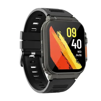 Смарт-часы A70 Bluetooth Call TWS Подключение Локальная Музыка 1,96 дюймовый Монитор здоровья с Большим экраном 600MHA Большая батарея Smartwatch