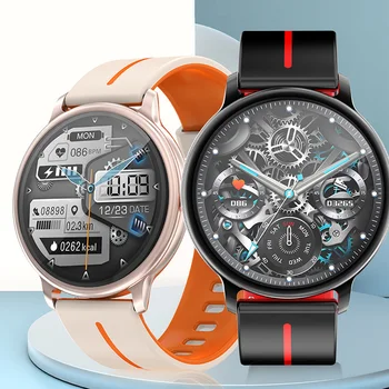 Смарт-часы для мужчин и женщин с Bluetooth-вызовом, водонепроницаемые смарт-часы для мониторинга сердечного ритма, артериального давления для Xiaomi Android Ios
