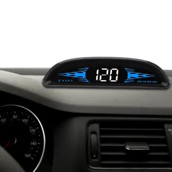 Цифровой GPS-спидометр, цифровой автомобильный дисплей HUD, универсальный цифровой GPS-спидометр, индикация скорости в час